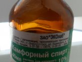 Раствор для наружного применения Камфорный спирт
