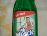 Средство для мытья стекол Мистер Мускул с нашатырным спиртом