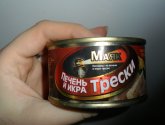 Консервы Маяк "Печень и икра трески"