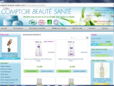 Интернет-магазин  французской косметики "Comptoir beaute sante" comptoir-beaute-sante.com
