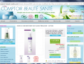 Интернет-магазин  французской косметики "Comptoir beaute sante" comptoir-beaute-sante.com