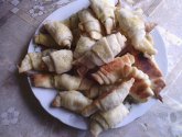 Рецепт приготовления круассанов из слоено-дрожжевого теста