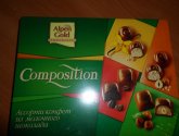 Шоколадный набор Alpen Gold Composition ассорти из молочного шоколада