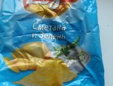 Чипсы Lays "Сметана и Зелень"