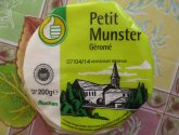 Сыр мягкий Auchan Petit Munster Gerome