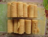 Вафельные рулетики Яшкино с вкусом сгущенного молока