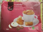 Рулетики вафельные Окей со вкусом и ароматом сгущенного молока
