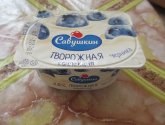 Паста творожная Савушкин продукт "Черника"