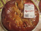 Пирог дрожжевой "Кулинария Окей" с печенью и картофелем
