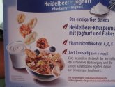 Хрустящие хлопья Knusperli с черникой и йогуртом