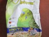 Зерносмесь с минералами "Любимчик" для волнистых попугаев