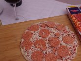 Pizza Pepperoni-Salame