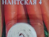 Семена моркови  "Нантская 4"